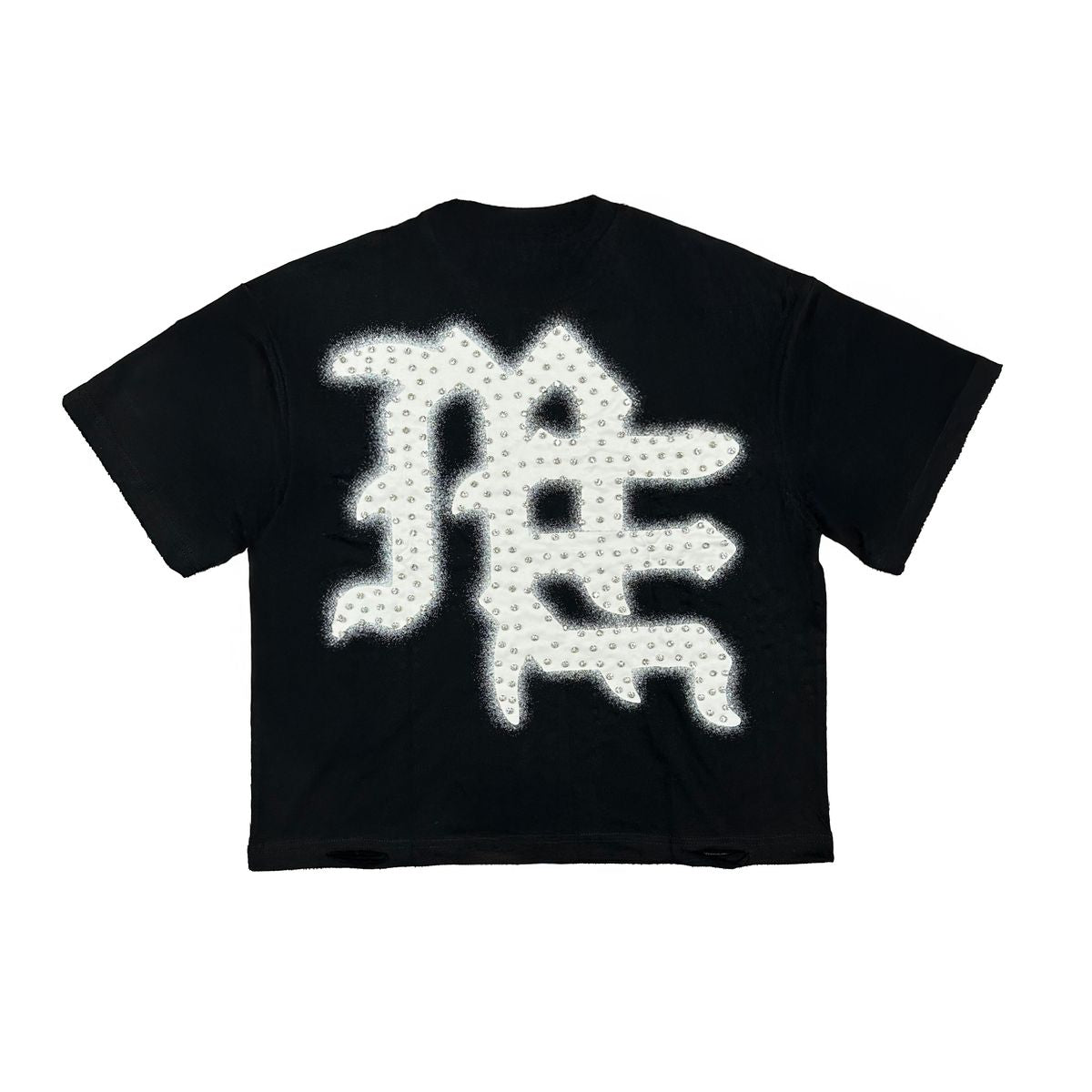 MIXED EMOTION “End” Rhinestone Tee