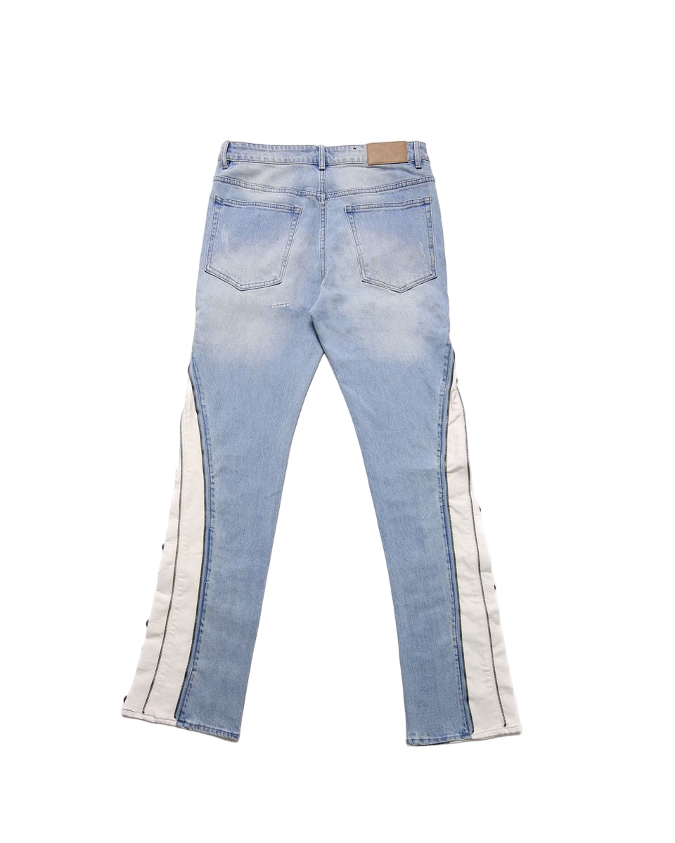 "Question Mark" Flare Denim