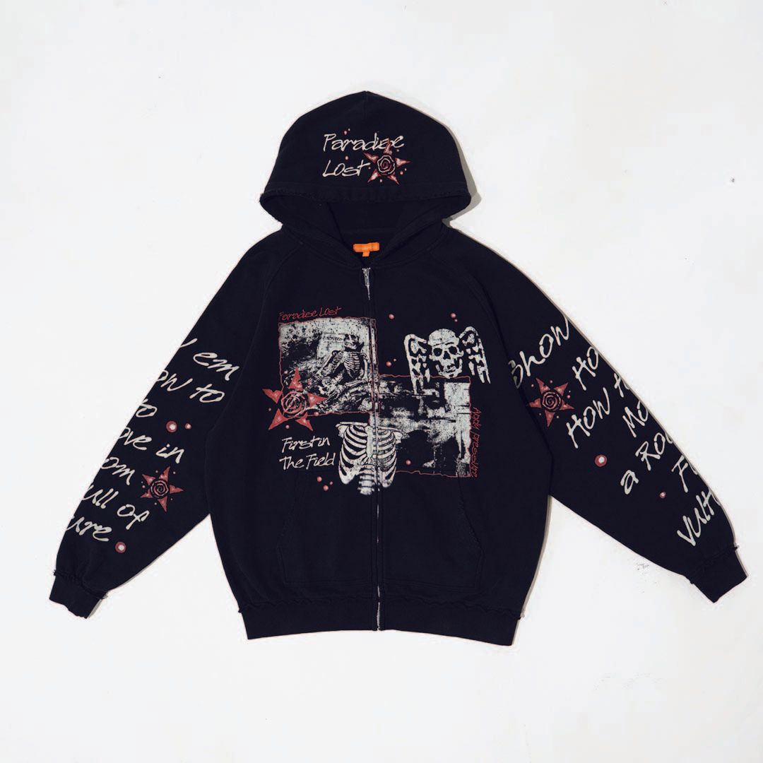 Paradise Lost Script Of The Lost Hoodie - Black