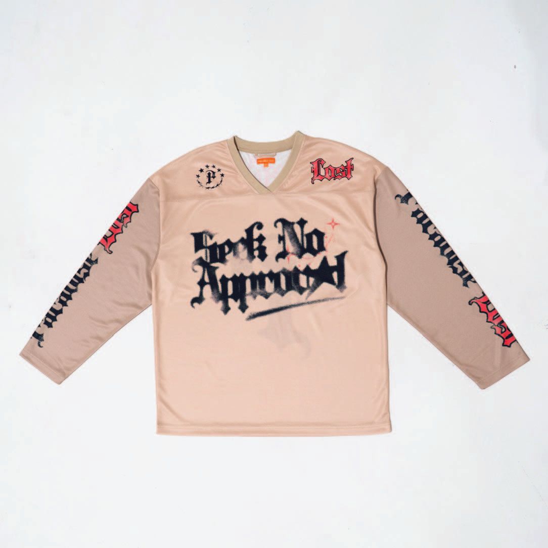 Paradise Lost Seek No Approval Jersey - Beige