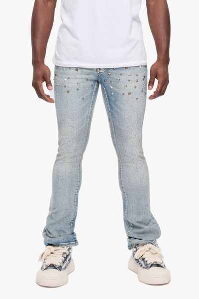Parrel Stacked Flare Jean