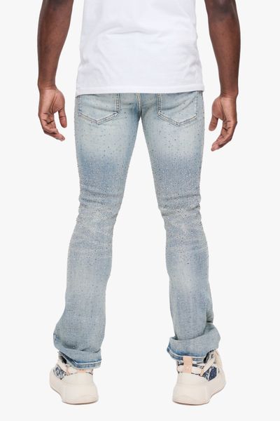 Parrel Stacked Flare Jean