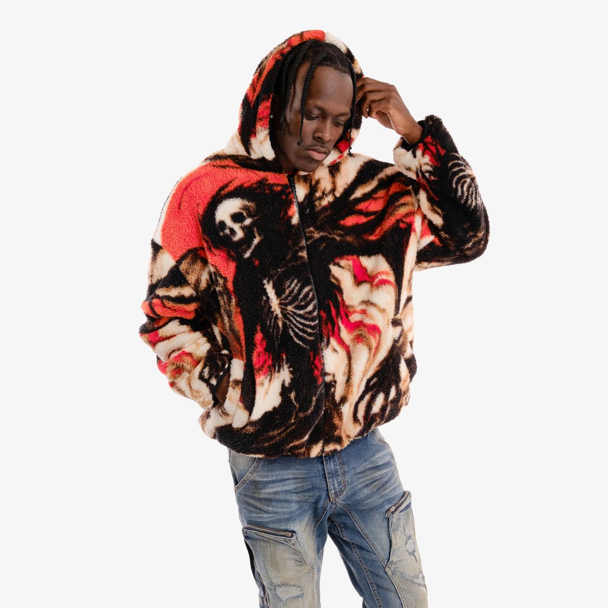 COPPER RIVET Sherpa Jacket