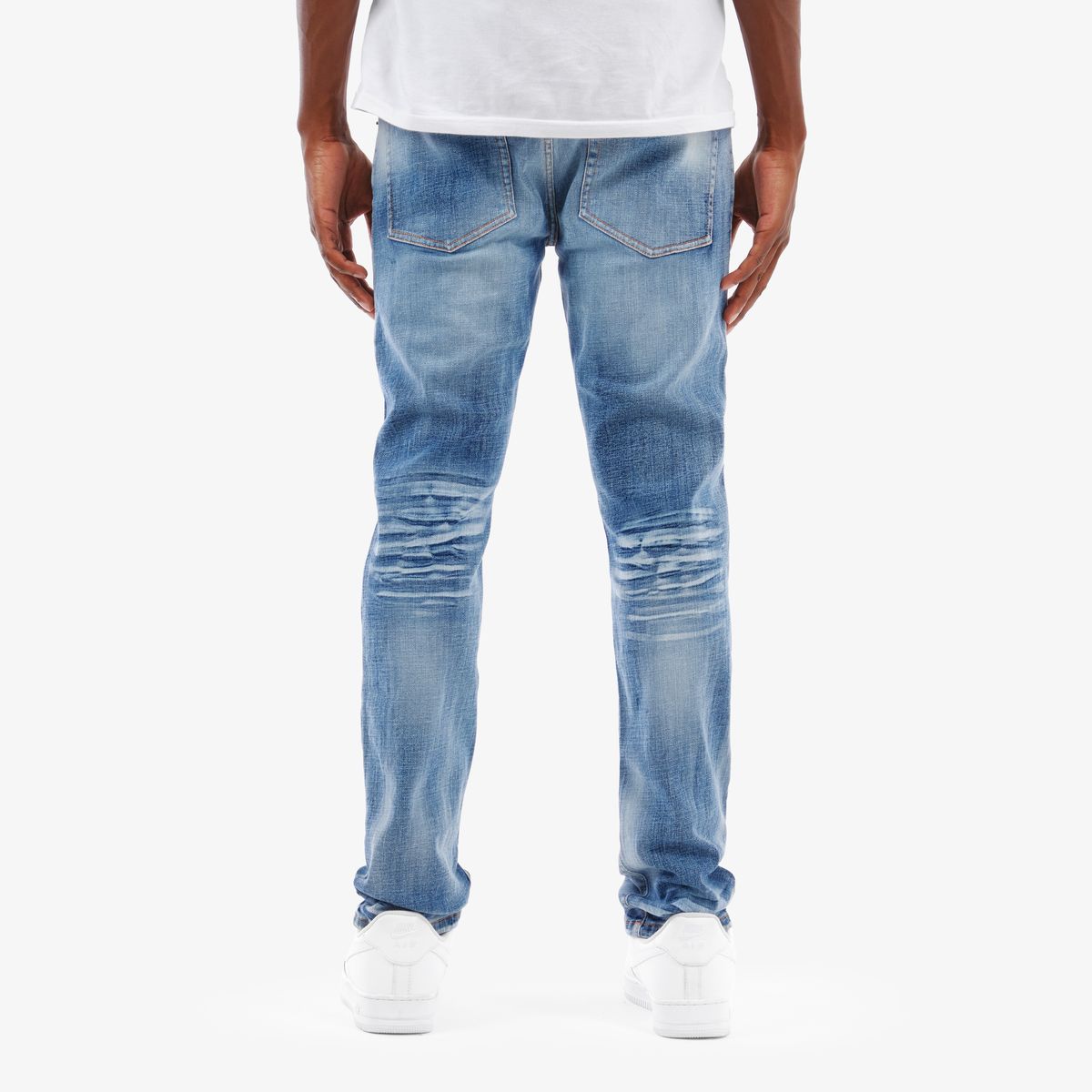 Copper Rivet Stacked Jeans - Tapered