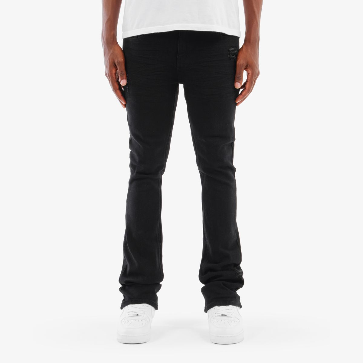 Copper Rivet Flare Fit Jeans