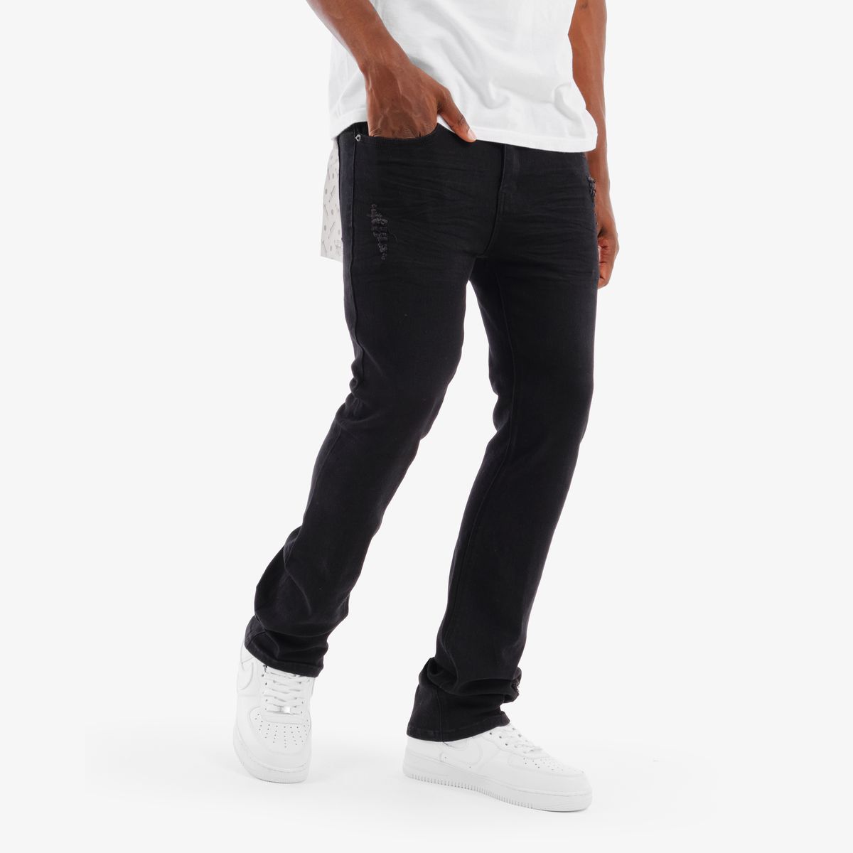 Copper Rivet Flare Fit Jeans