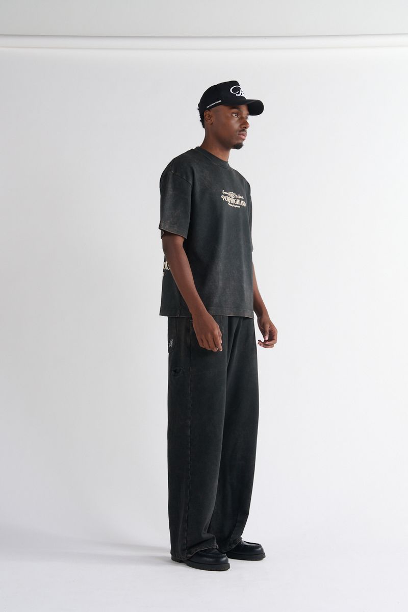 Pure Highland Landscape Men's T-Shirt - Black