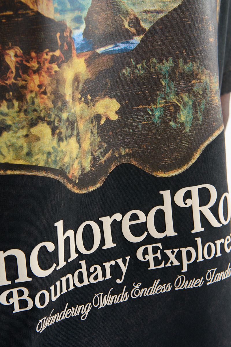 Pure Highland Landscape Men's T-Shirt - Black