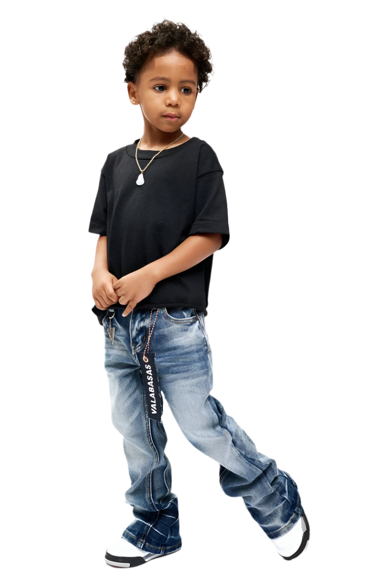 Jr.Stacked Kids Jeans