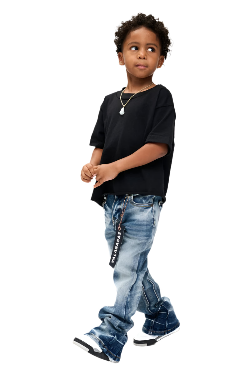 Jr.Stacked Kids Jeans