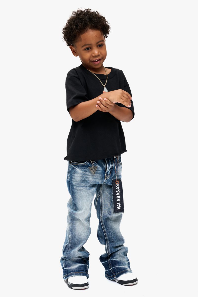 Jr.Stacked Kids Jeans