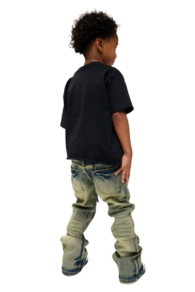 Jr.Stacked Kids Jeans