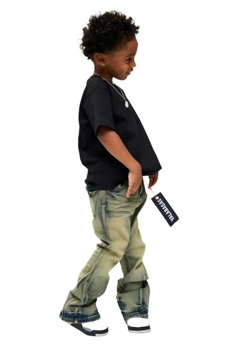 Jr.Stacked Kids Jeans