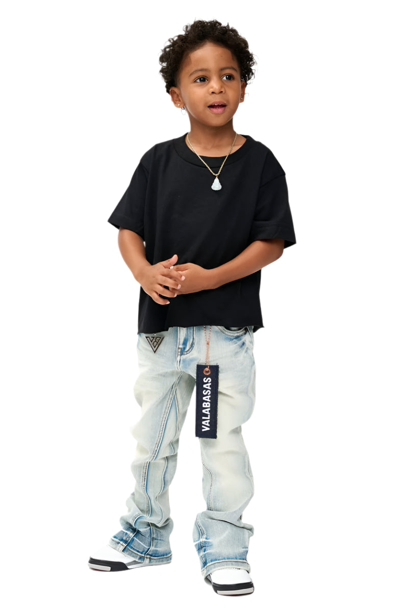 Jr.Stacked Kids Jeans