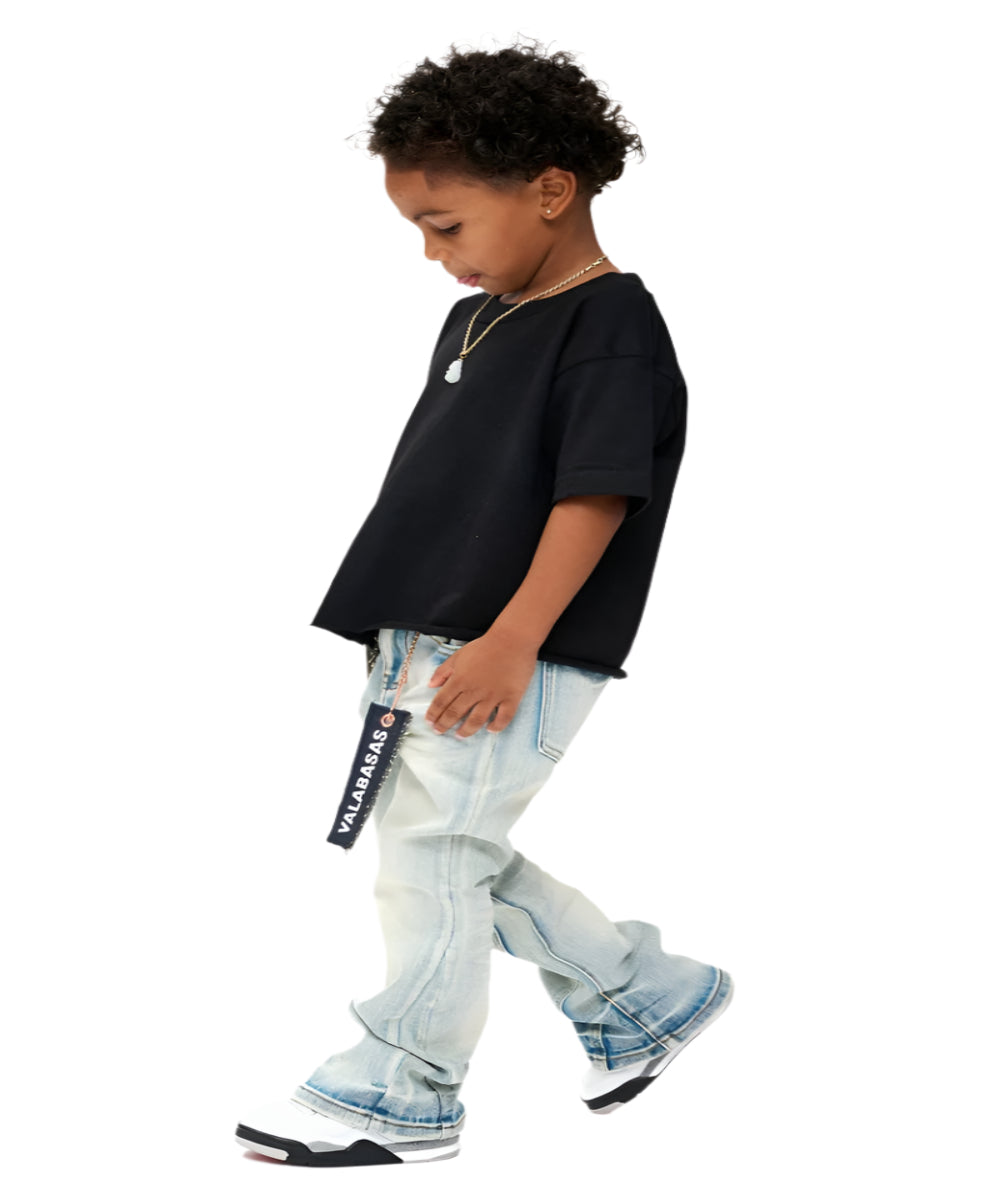 Jr.Stacked Kids Jeans