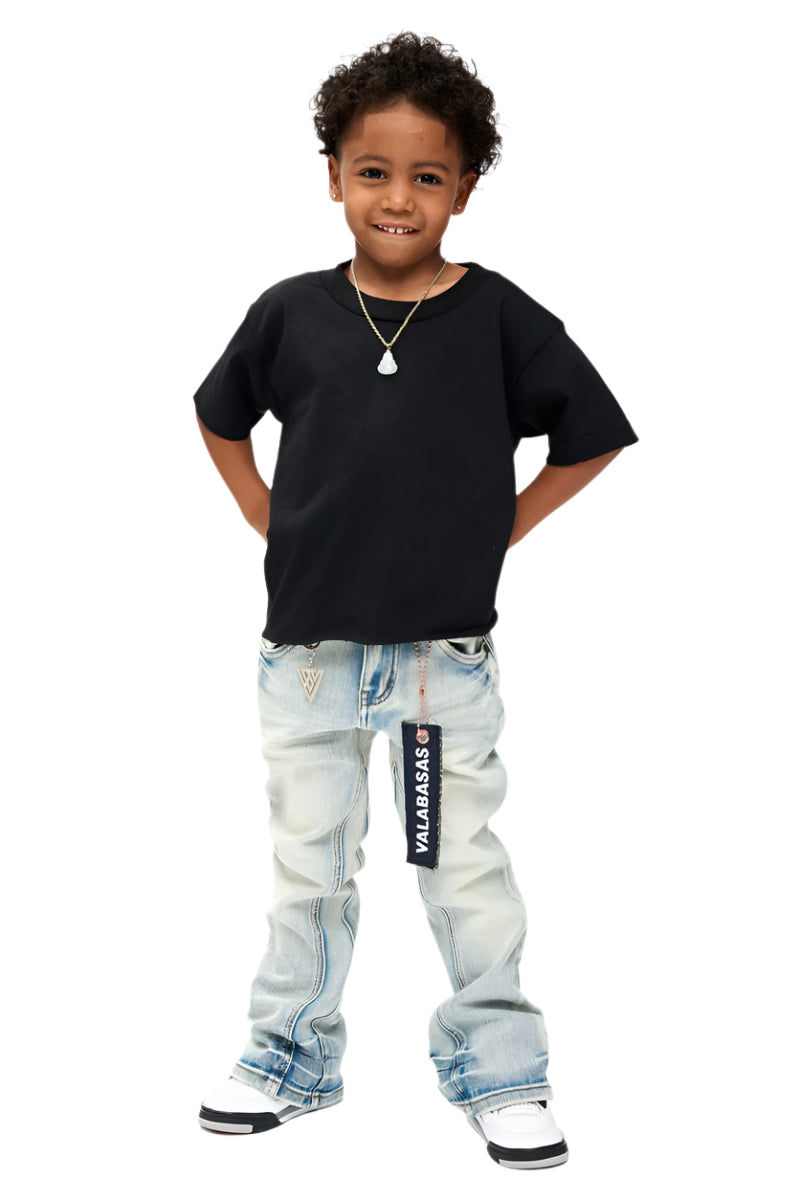 Jr.Stacked Kids Jeans