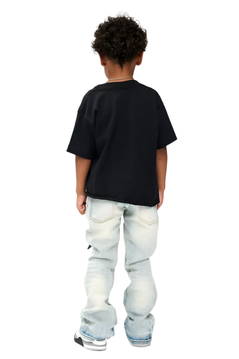 Jr.Stacked Kids Jeans