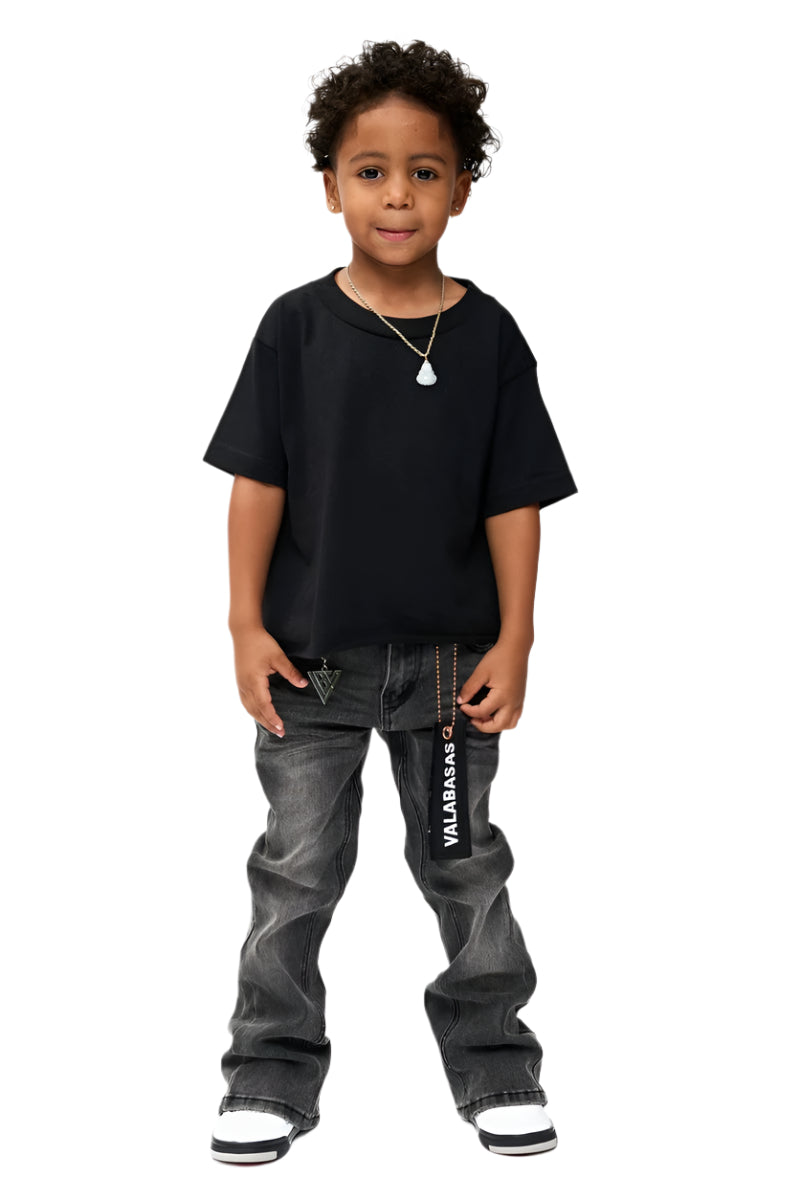 Jr.Stacked Kids Jeans