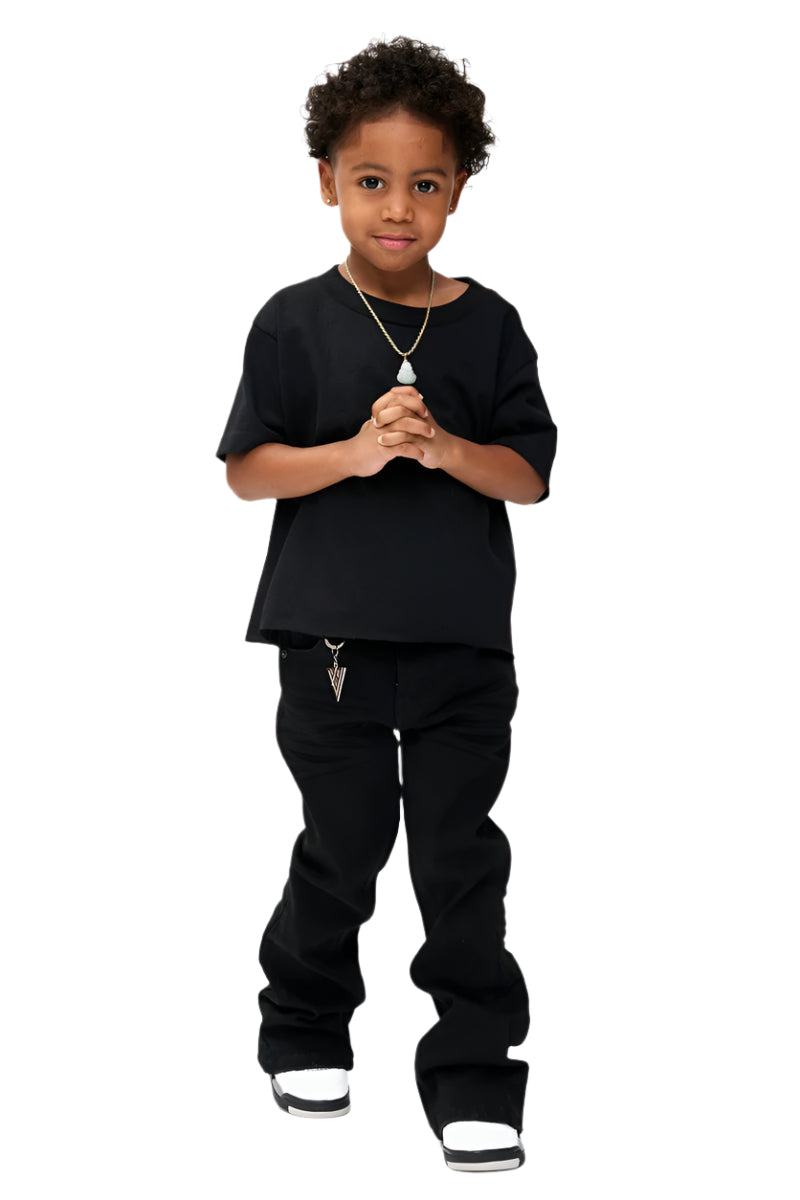 Jr.Stacked Kids Jeans