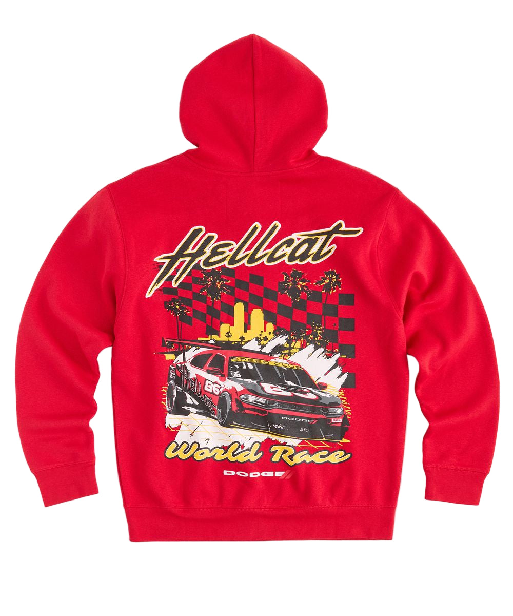 Dodge Hellcat Full Zip Hoodie