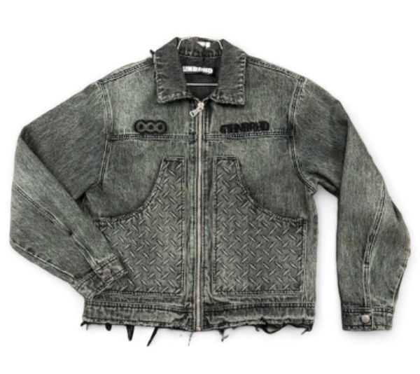 6th Nbrhd Grid Jacket - Textured Panels