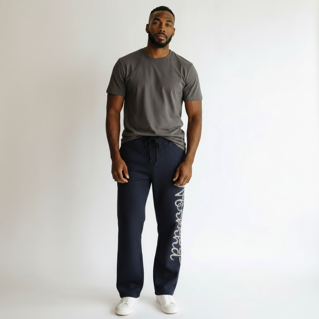 6th Nbrhd Script Sweatpants - Graphic