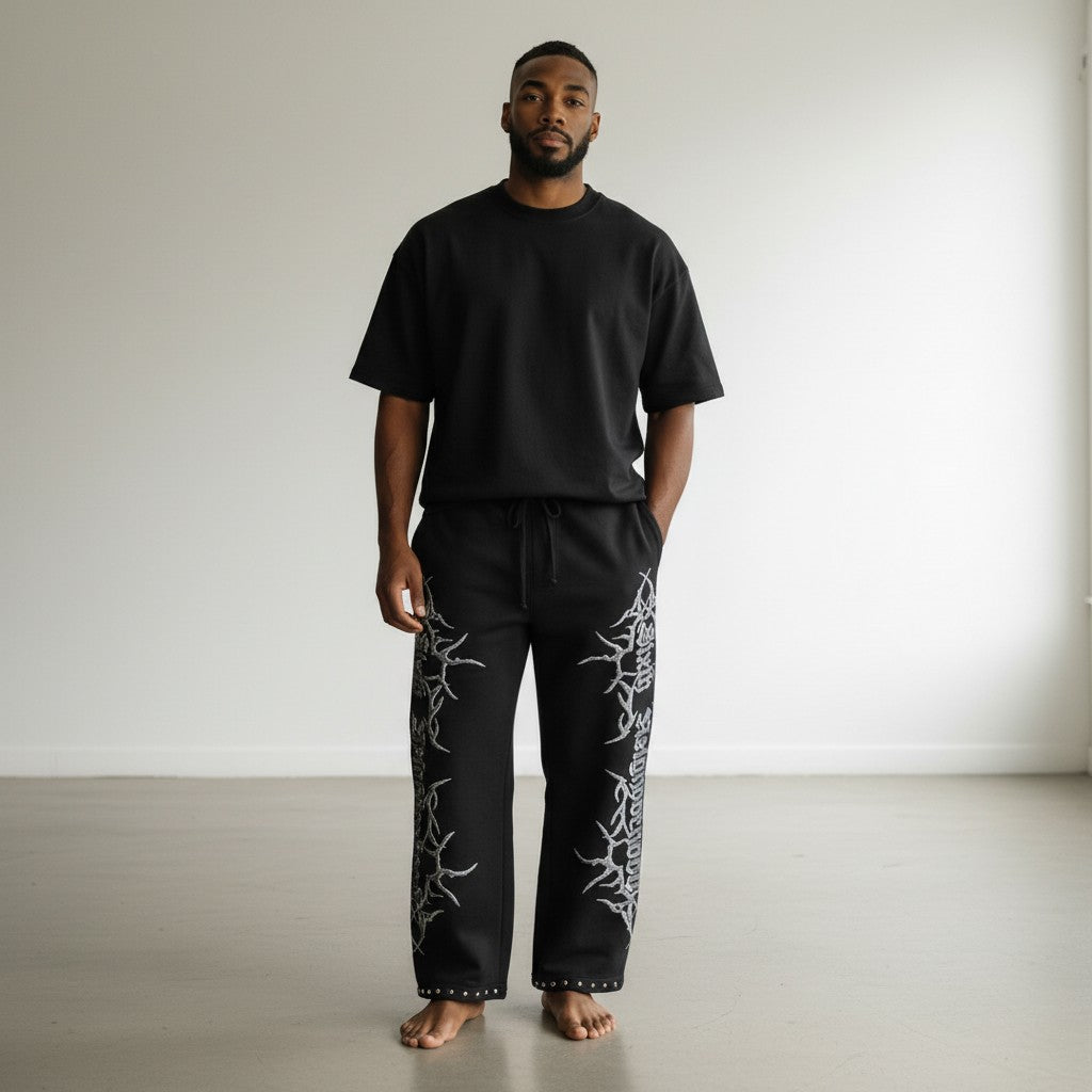 6th Nbrhd Gothic Sweatpants - Graphic