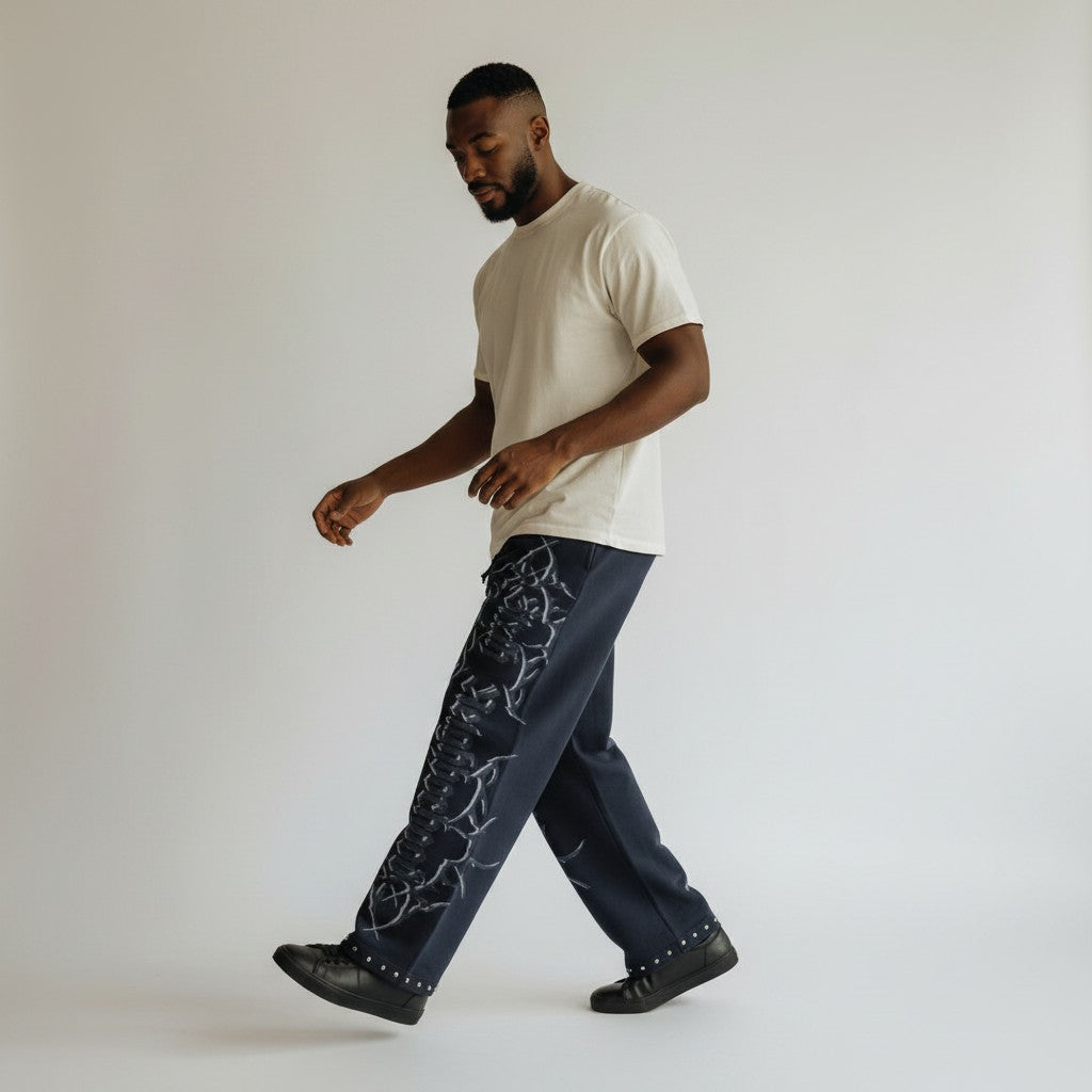 6th Nbrhd Gothic Sweatpants - Graphic