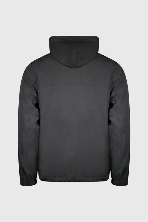 The Hideout White Lines Waterproof Utility Men's Jacket - Mesh Panel