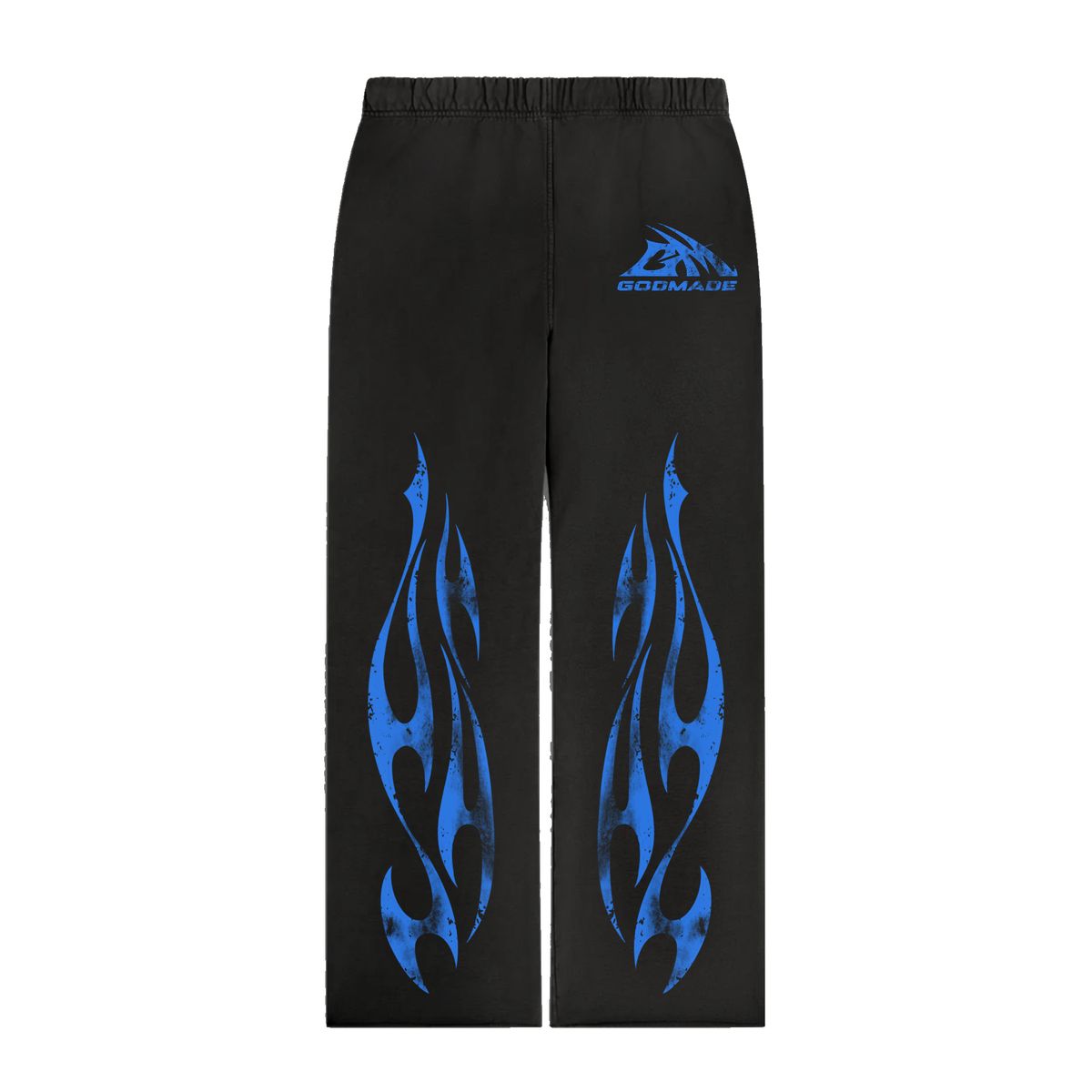 Godmade Gm Flame Sweatpants - Black