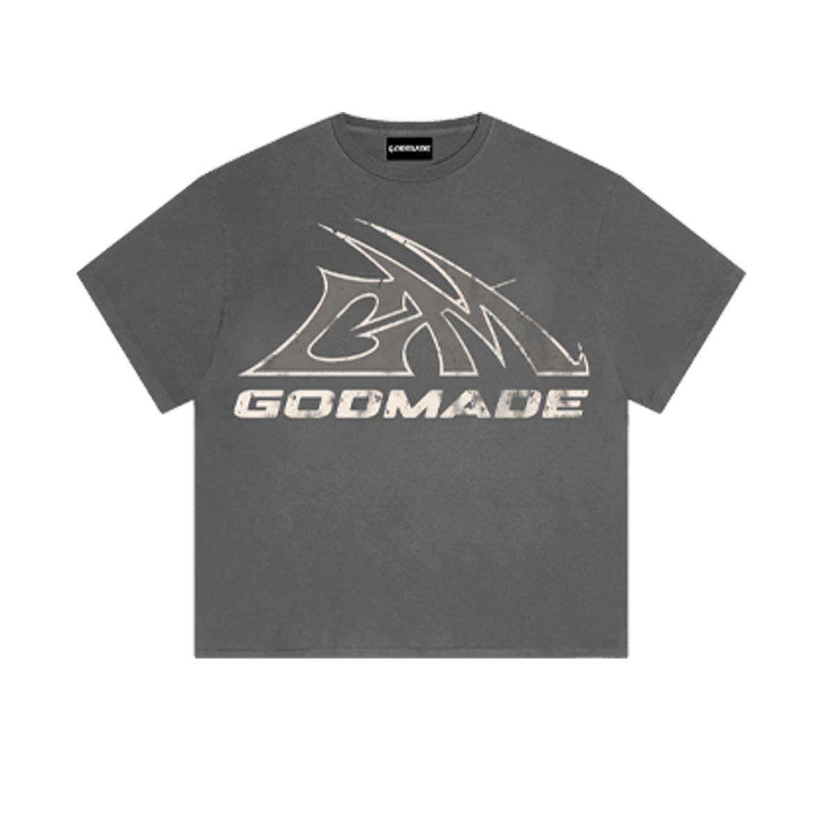 Godmade Gm Logo T-Shirt - Gray