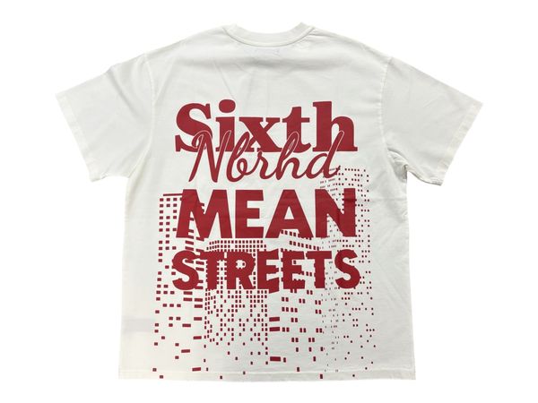 6th Nbrhd Mean Streets T-Shirt - Oversized Graphic