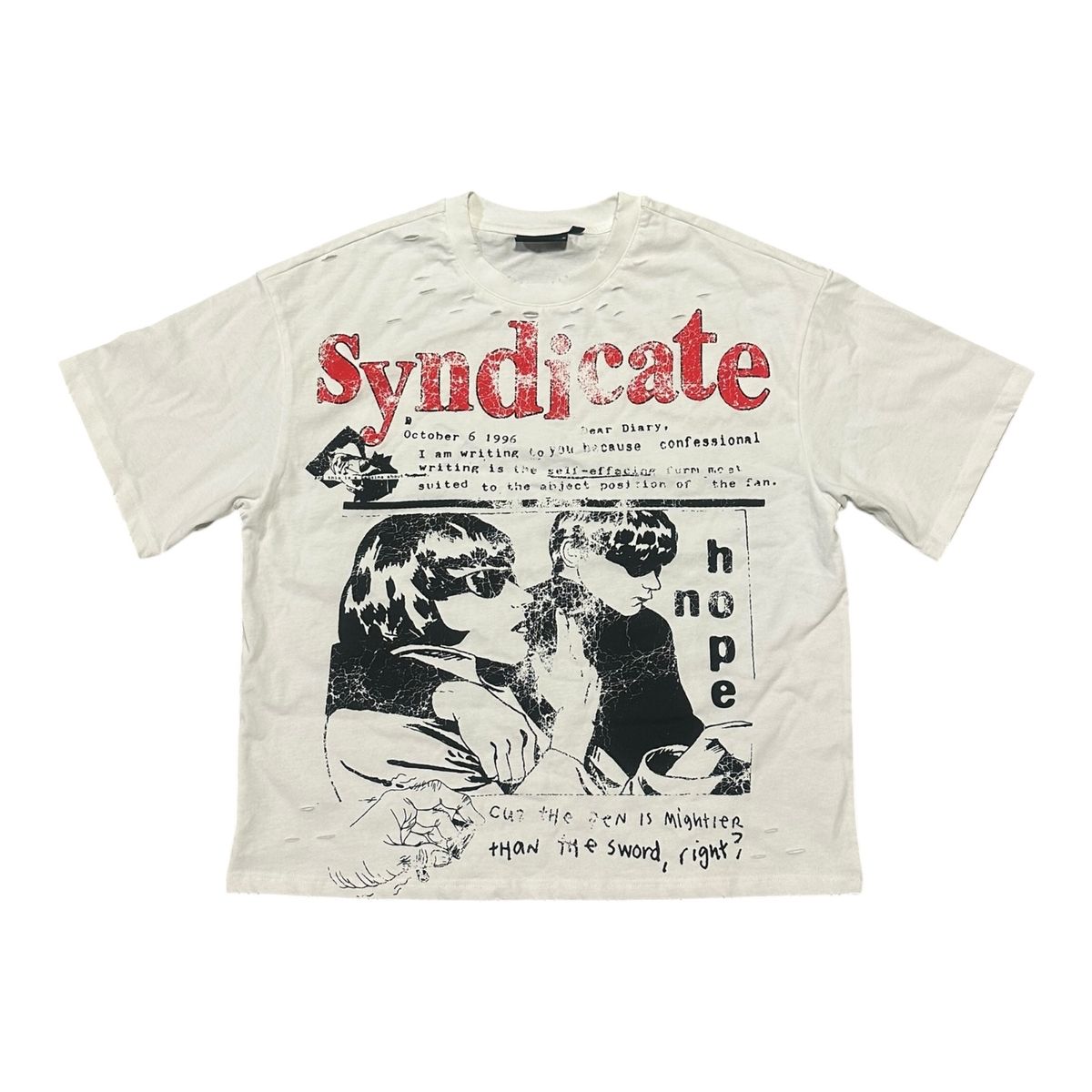 Syndicate Hope Men's T-Shirt - White