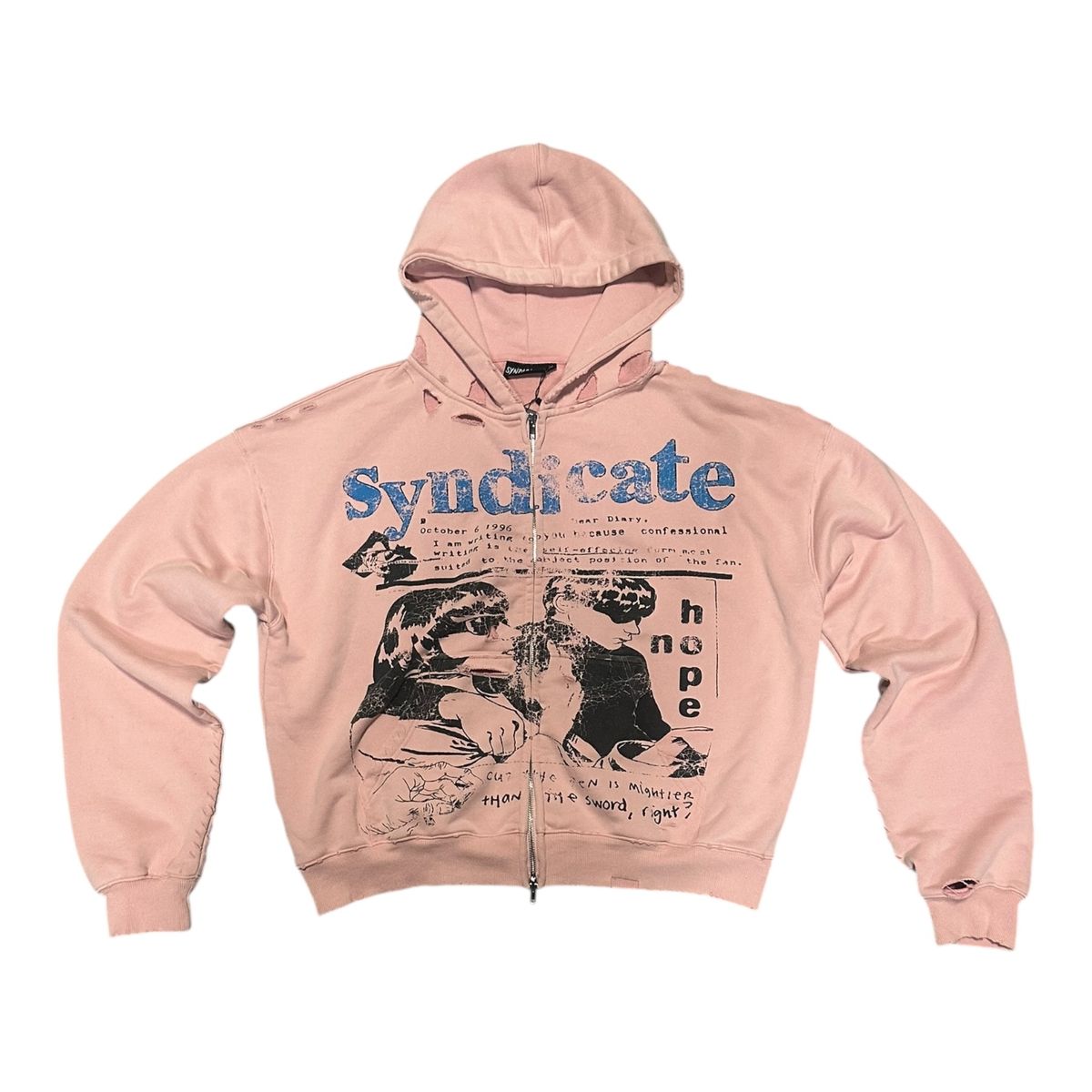 Syndicate No Hope Women's Hoodie - Pink