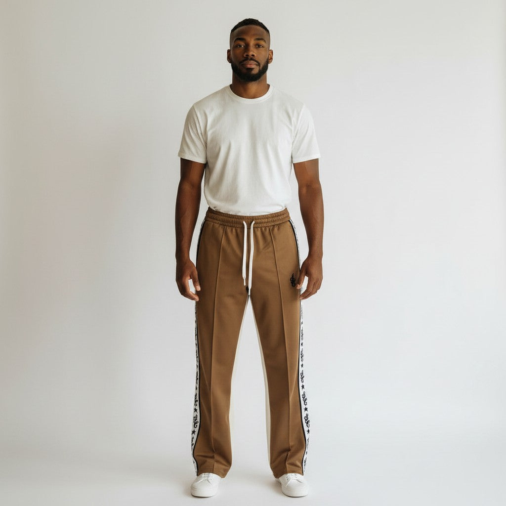 Silnt Chptrs Jambe Track Pants - Logo Tape