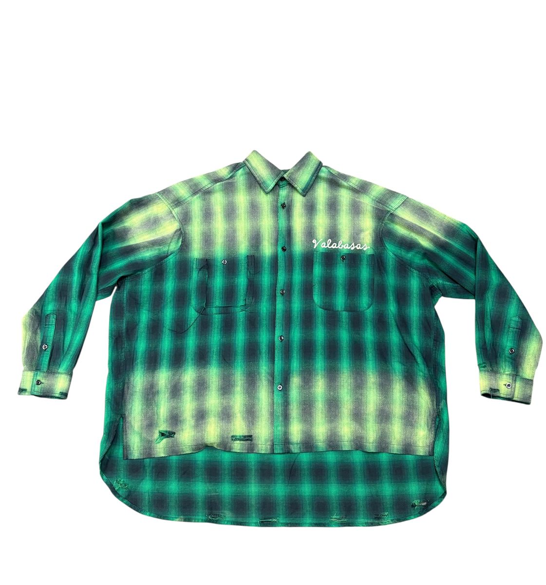 Valabasas Glory Button Down Shirt - Plaid Pattern