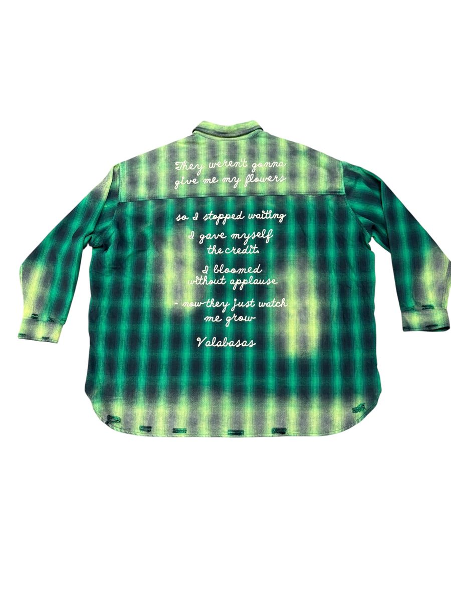 Valabasas Glory Button Down Shirt - Plaid Pattern