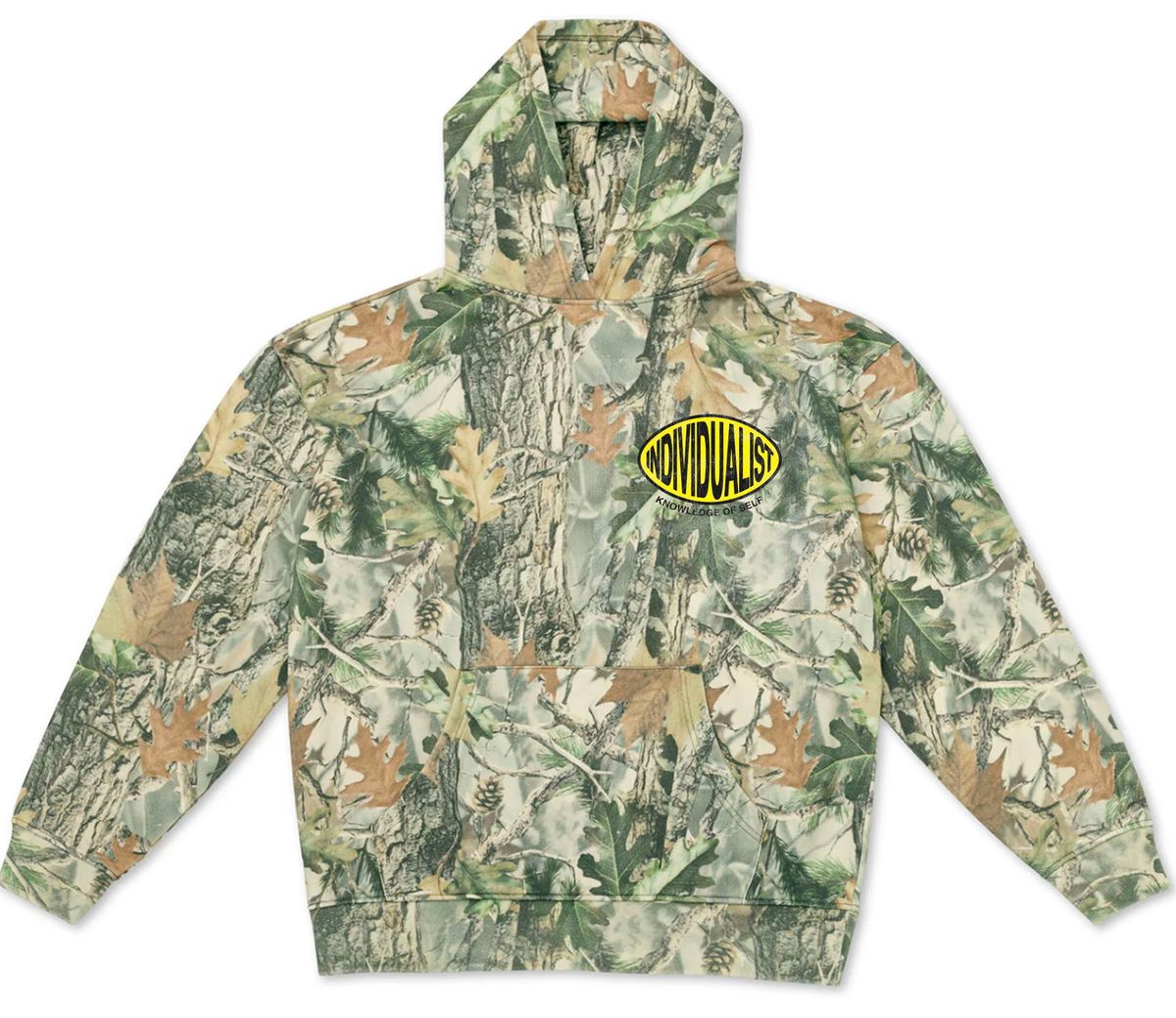 Indvlst Oval Hoodie - Camo Print