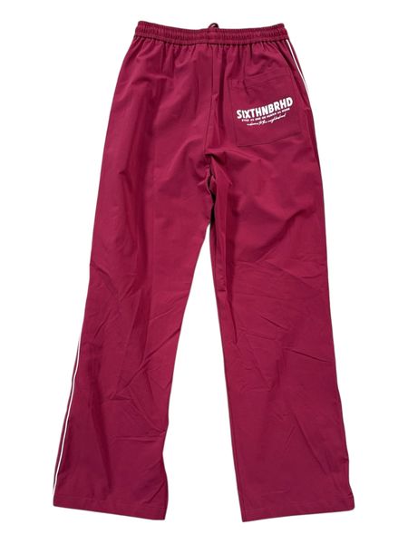 6th Nbrhd Contrast Track Pants - Elastic Cuffs
