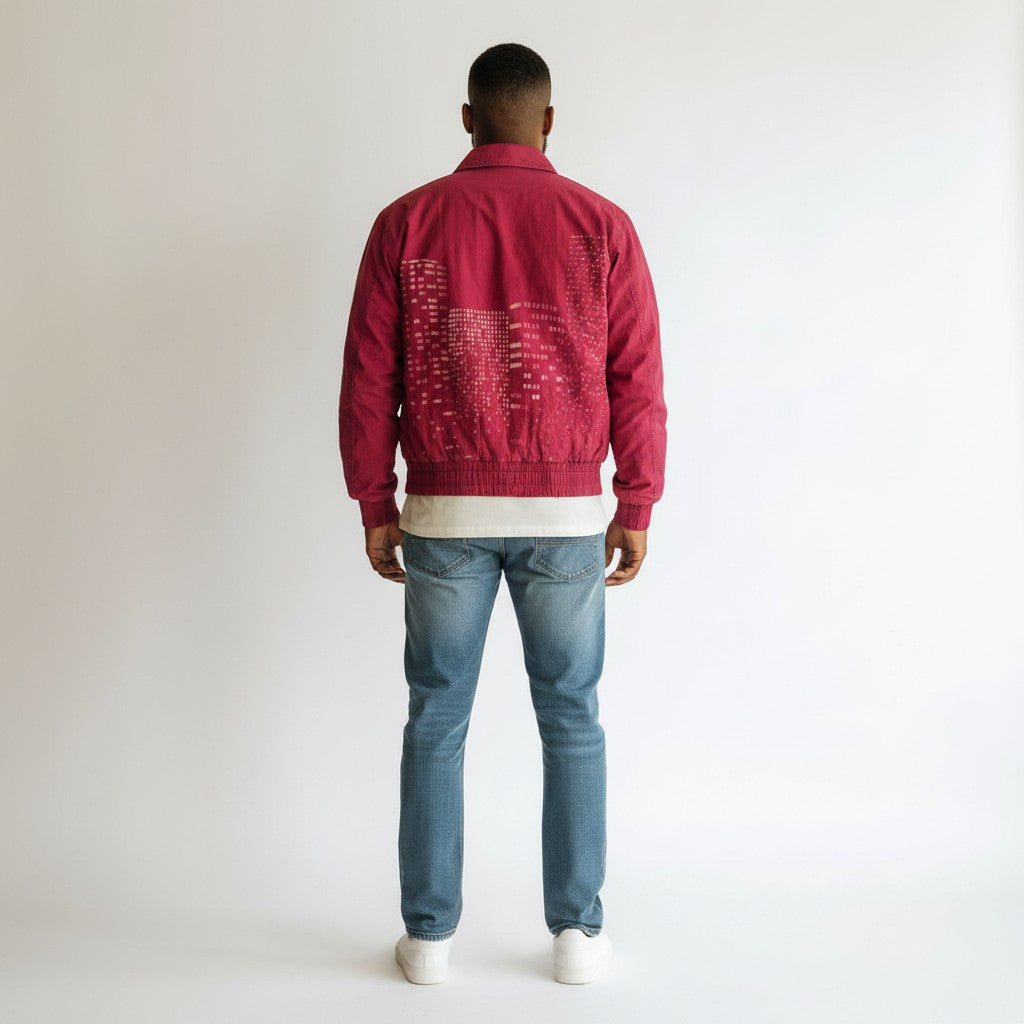 6th Nbrhd Skyline Jacket - Embroidered