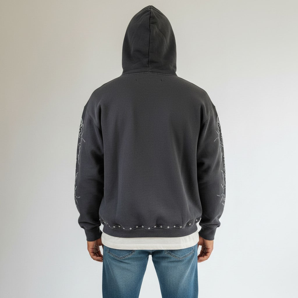 6th Nbrhd Wisteria Hoodie - Zip-Up