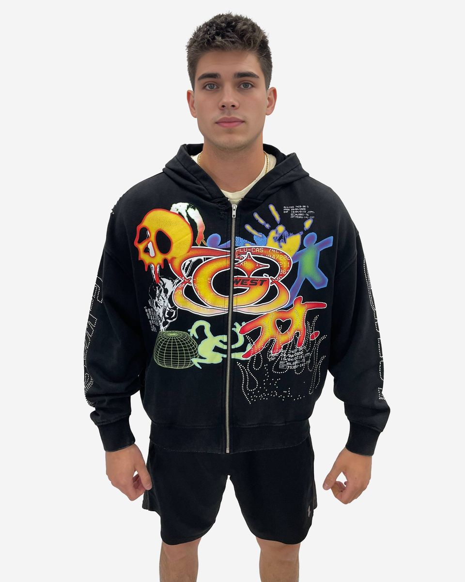 G-West Complicated Graphic Hoodie