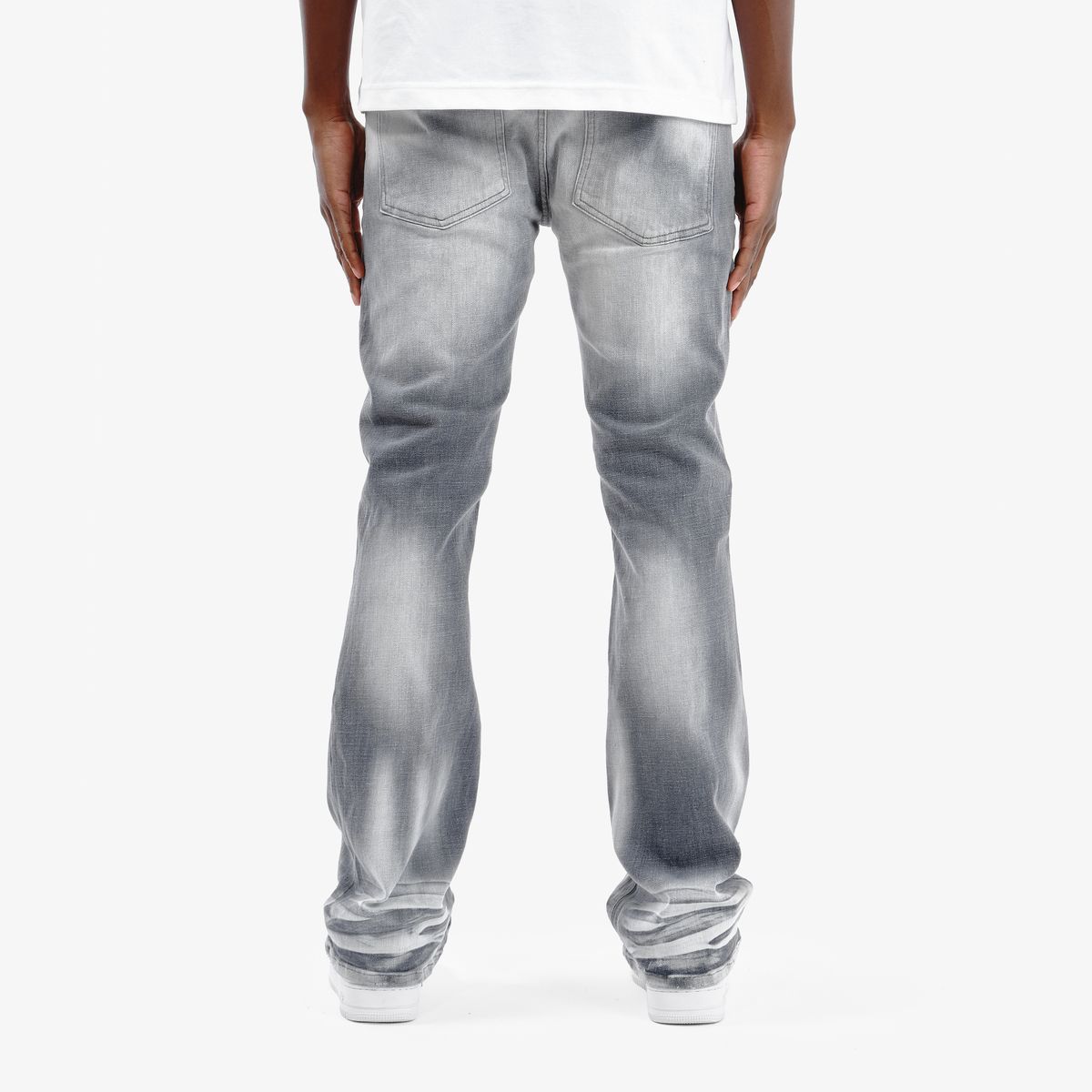 Copper Rivet Cross Hatch Pants - Flare Fit