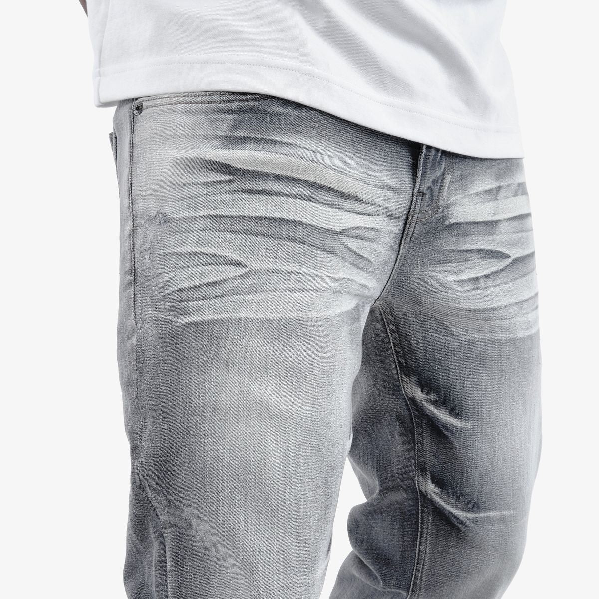 Copper Rivet Cross Hatch Pants - Flare Fit
