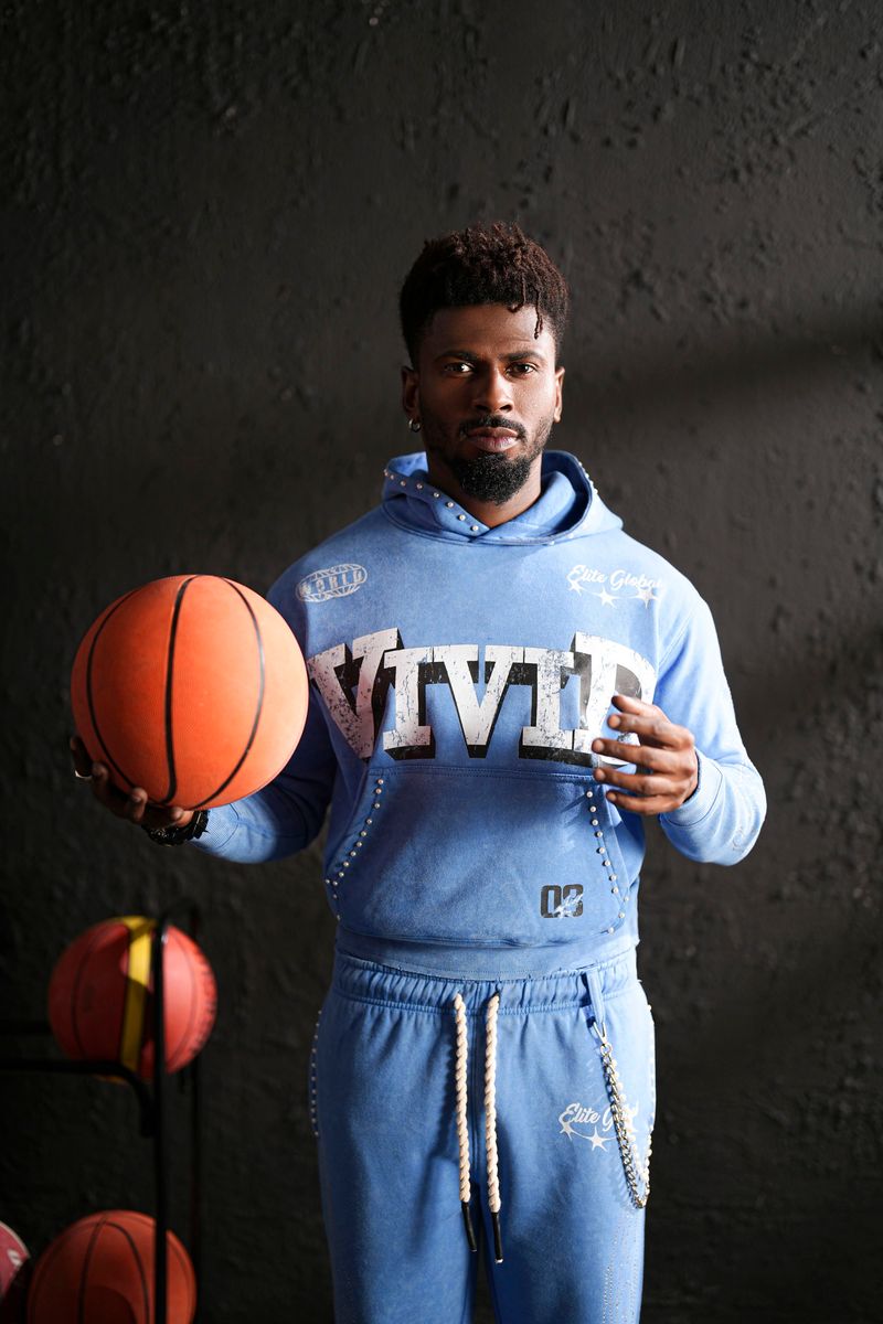 Elite Premium Men's Blue Hoodie