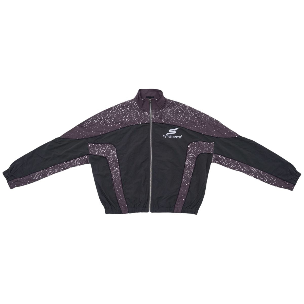 Syndicate Nylon Track Jacket - Black