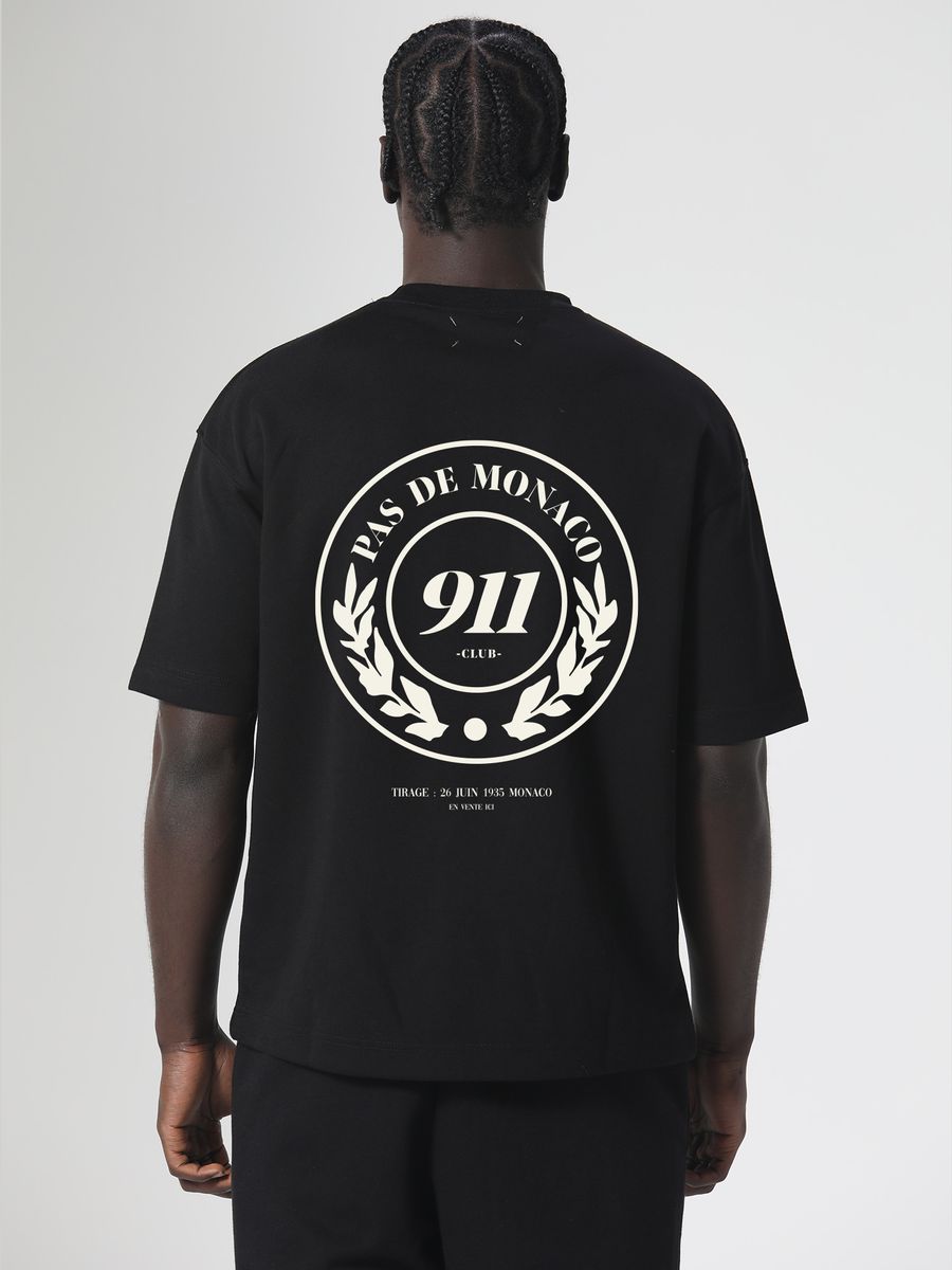 Pas De Monaco Icon911 Tee - Logo Graphic