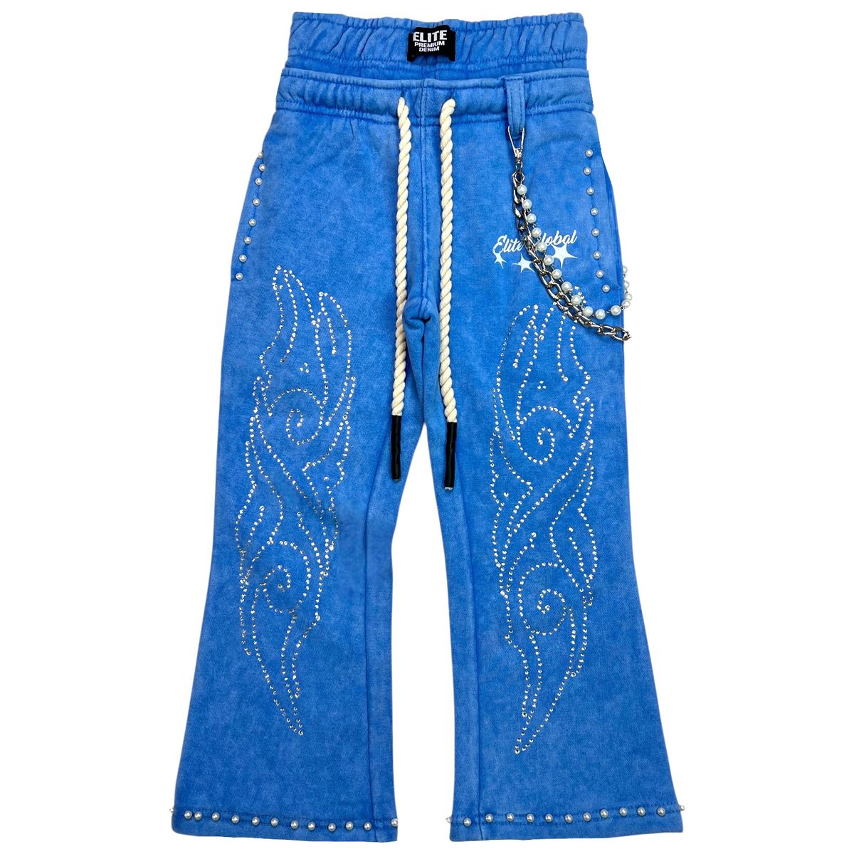 Elite Premium Kids Jogger Pants - Blue