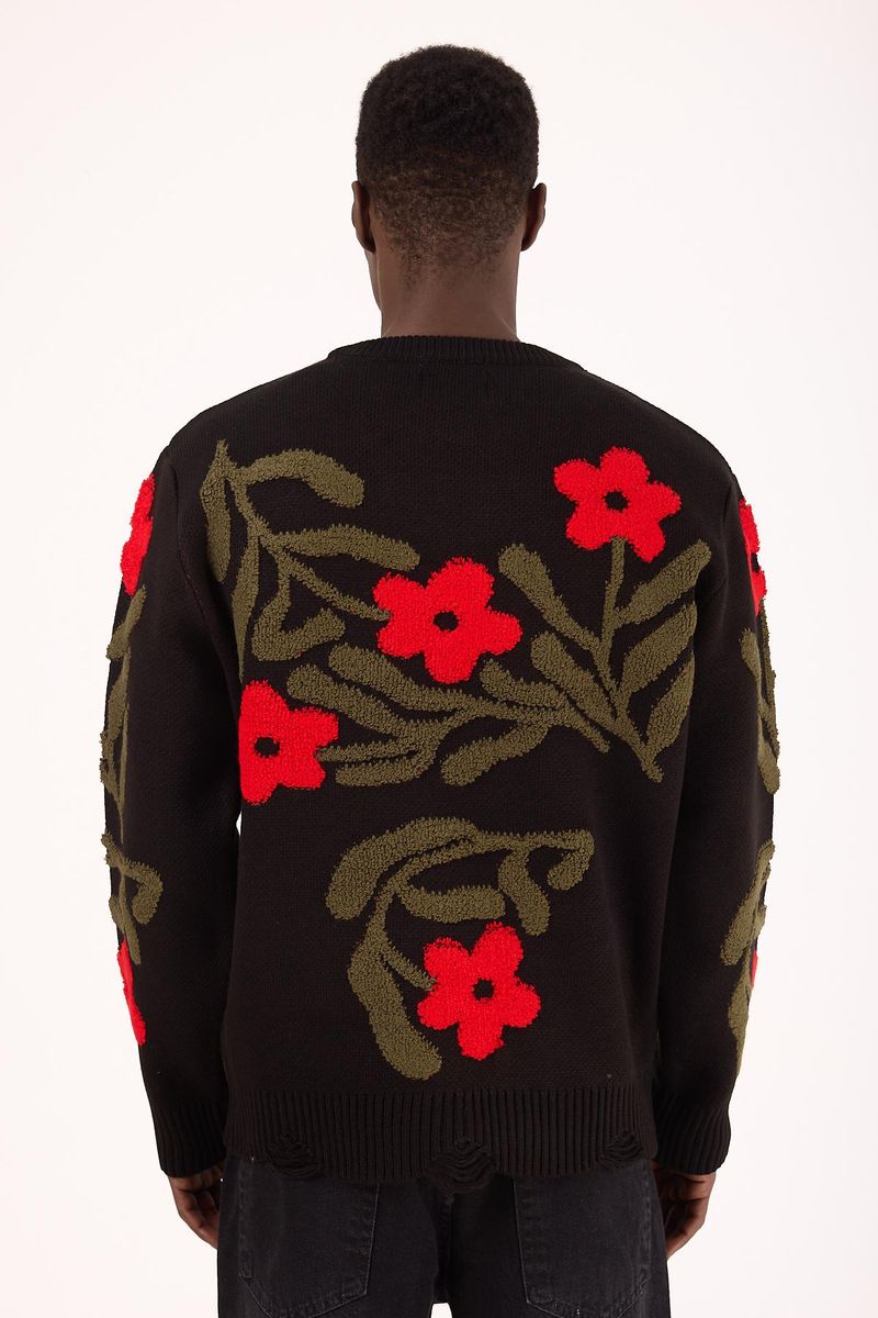 1 In A Million Black Sweater Men