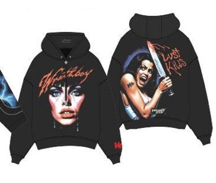 Wrathboy Horror Men's Black Hoodie